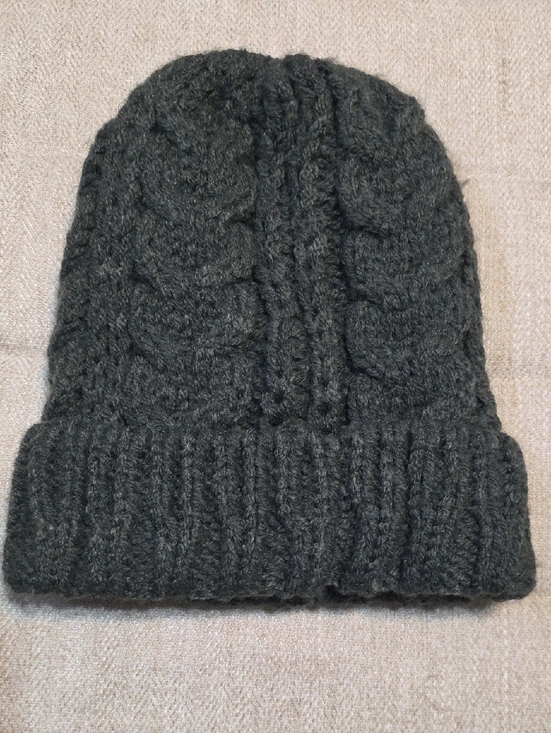 Time and Tru Accessories - Time and Tru Dark Green Beanie